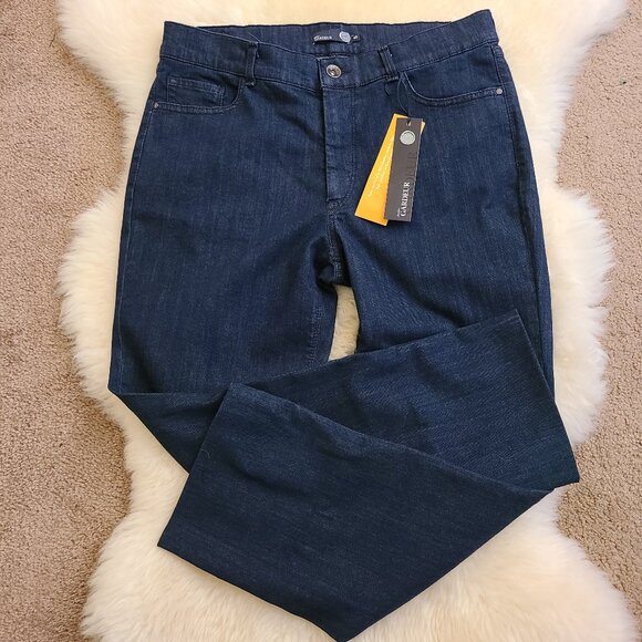 Atelier GARDEUR Inga Dark Wash Crop/Ankle Jeans NWT - Picture 1 of 9